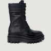 Donna Calvin Klein | Anfibi Calvin Klein Flatform Knee Boot L Nero