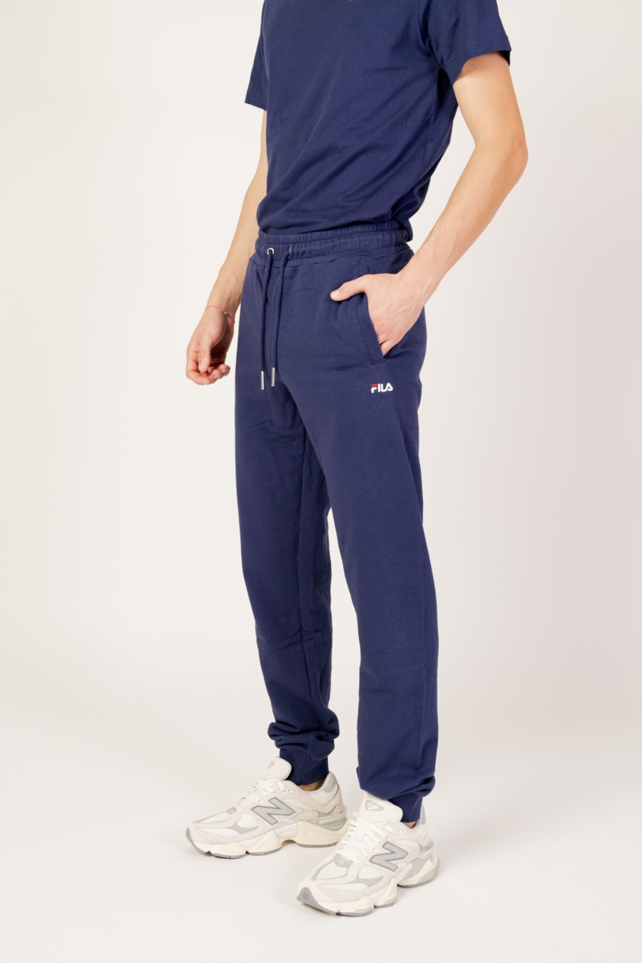 Uomo Fila | Pantaloni Sportivi Fila Braives Blu