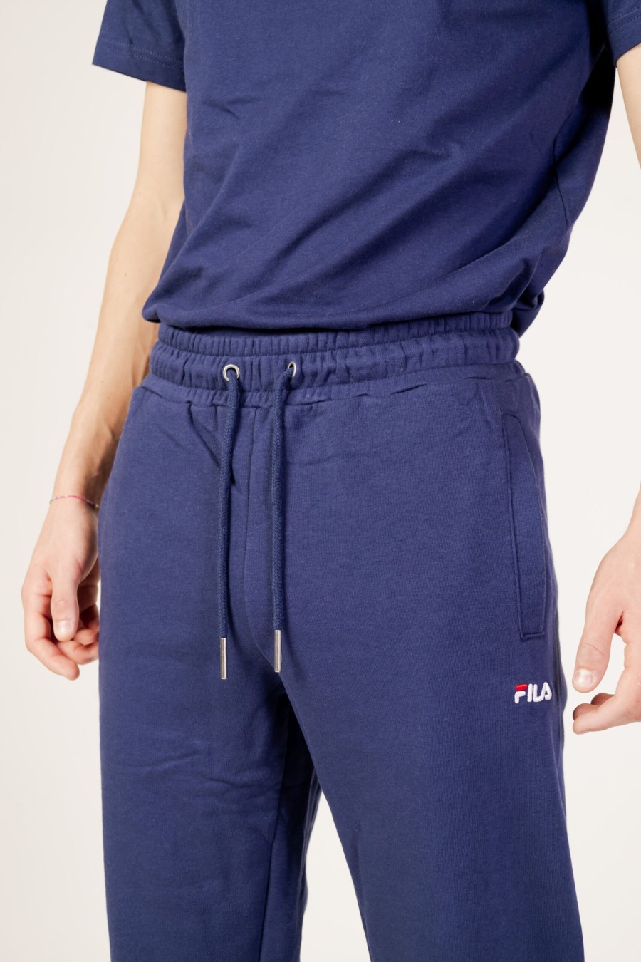 Uomo Fila | Pantaloni Sportivi Fila Braives Blu