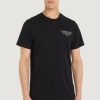 Uomo Tommy Hilfiger | T-Shirt Tommy Hilfiger Esstnl Grap Nero