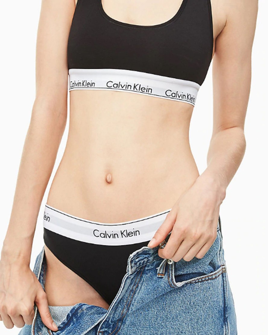 Donna Calvin Klein | Slip E Perizoma Calvin Klein Underwear Bikini Nero