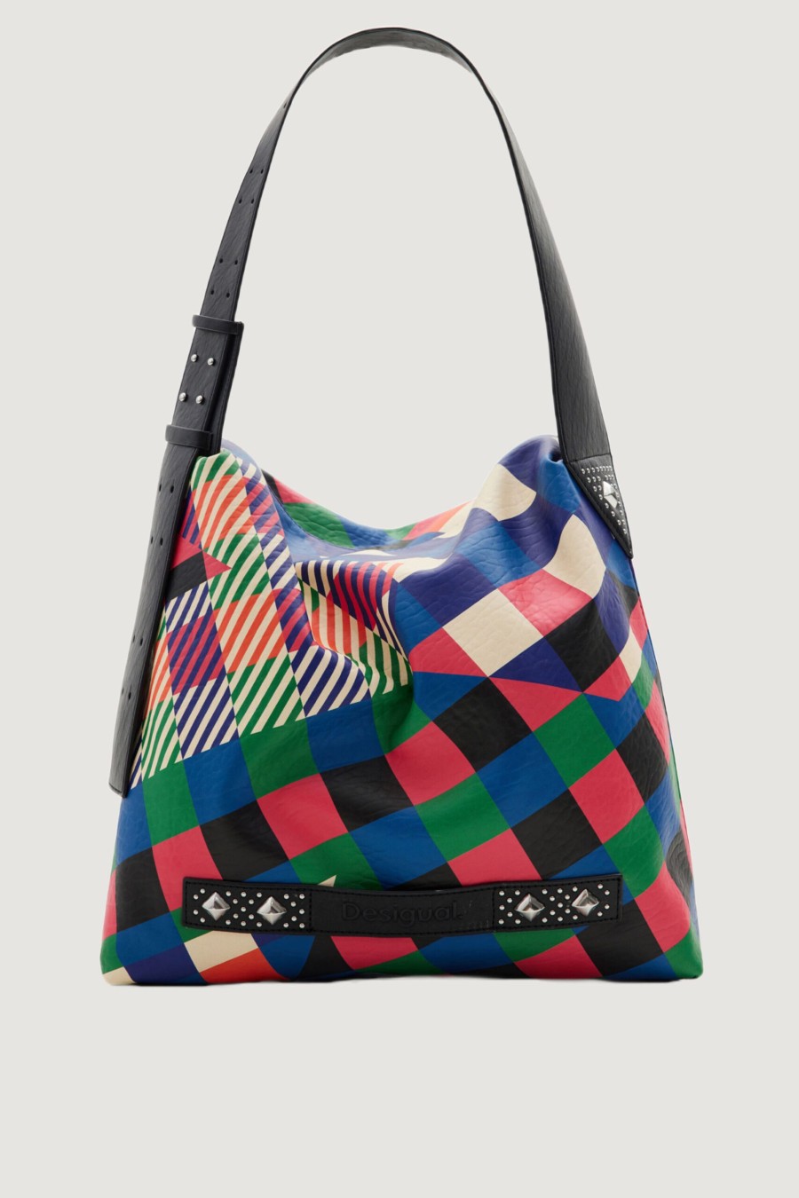 Donna Desigual | Borsa Desigual Bols_Coqueta Estrasburgo Verde