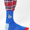 Donna Happy Socks | Calzini Happy Socks I See You 3/4 Crew Socks Azzurro