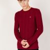 Uomo Tommy Hilfiger | Maglione Tommy Hilfiger Bordeaux