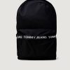 Uomo Tommy Hilfiger | Zaino Tommy Hilfiger Essential Dome Nero