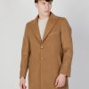 Uomo Mulish | Cappotto Mulish Mcp720 Beige Scuro