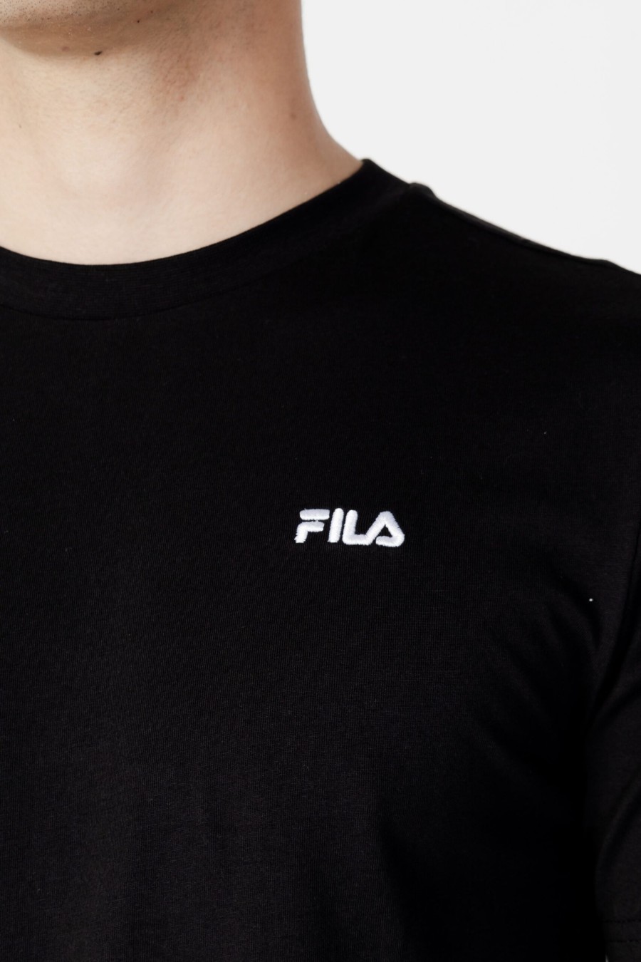 Uomo Fila | T-Shirt Fila Berloz Nero