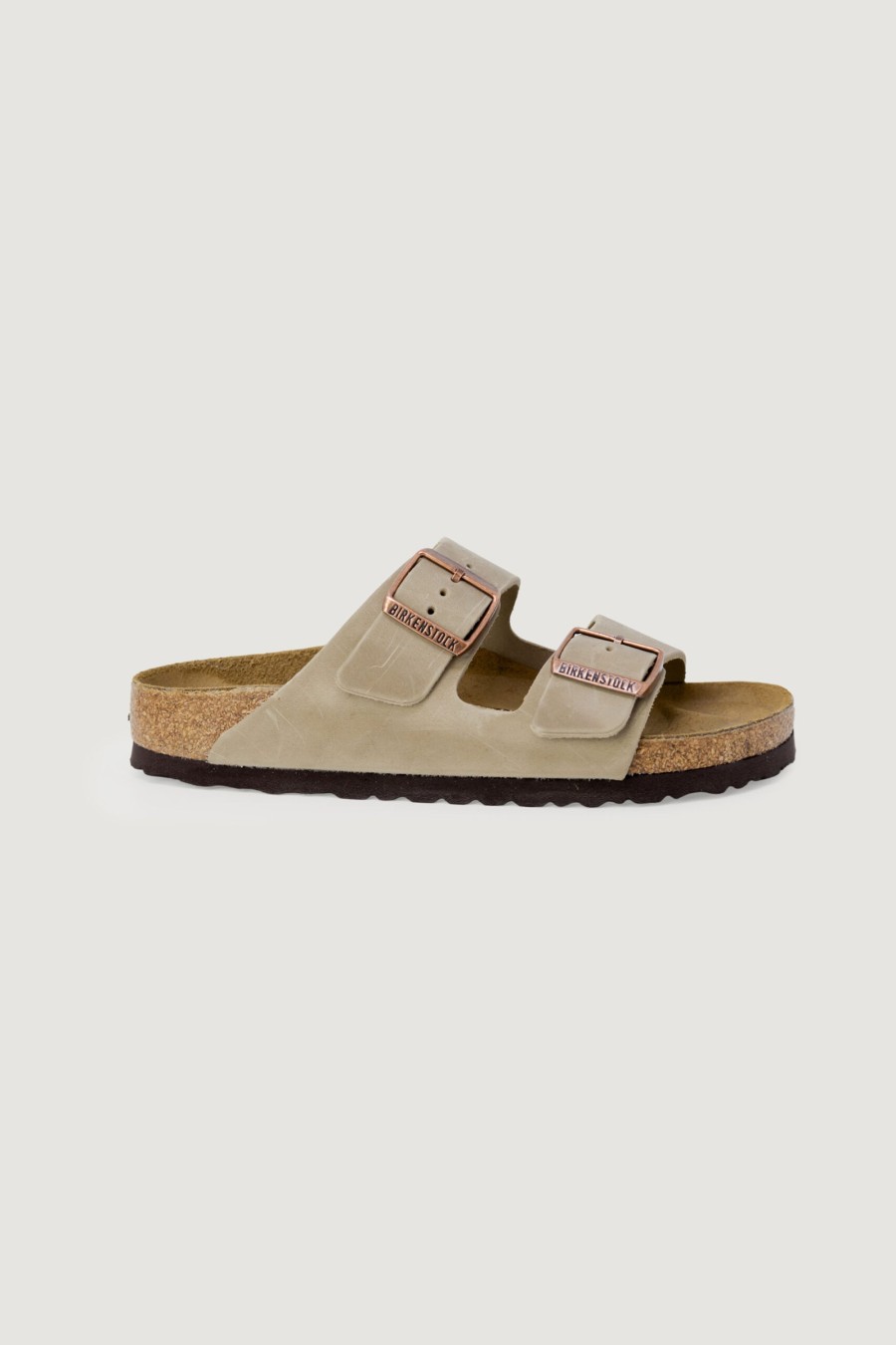 Donna Birkenstock | Ciabatte Con Fascia Birkenstock Arizona Beige