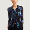 Donna Desigual | Camicia Manica Lunga Desigual News Blu