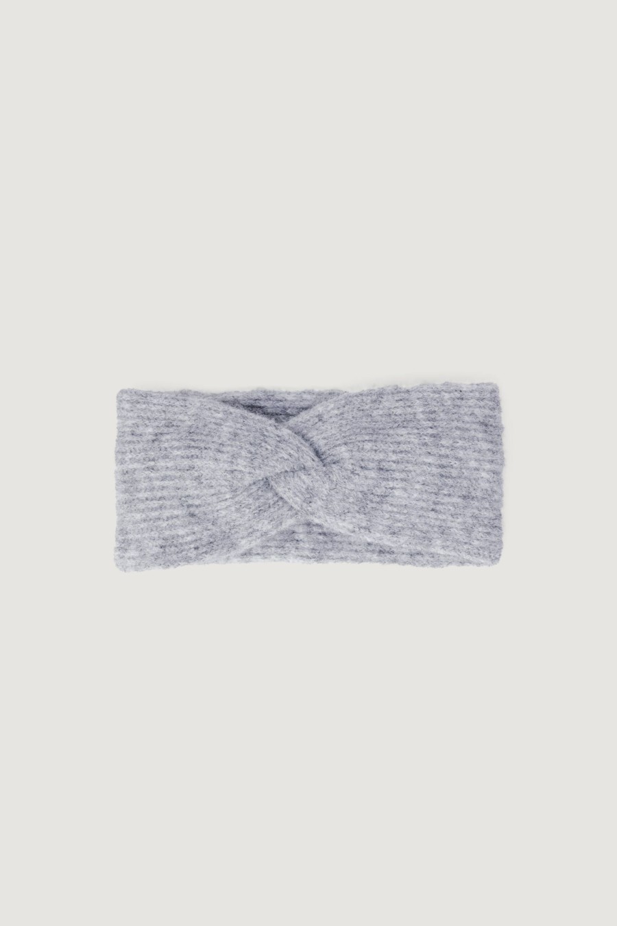 Donna Vero Moda | Fascia Vero Moda Vmluca Rib Headband Ga Grigio Chiaro