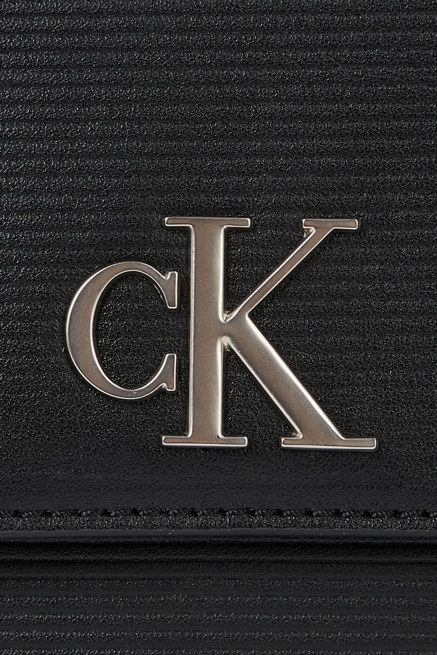 Donna Calvin Klein | Borsa Calvin Klein Minimal Monogram Saddle Nero