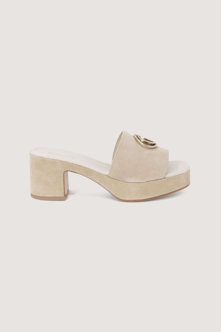 Donna Guess | Scarpe Con Tacco Guess Cinzia Beige