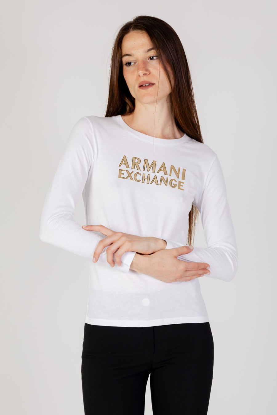 Donna Armani Exchange | T-Shirt Armani Exchange Bianco