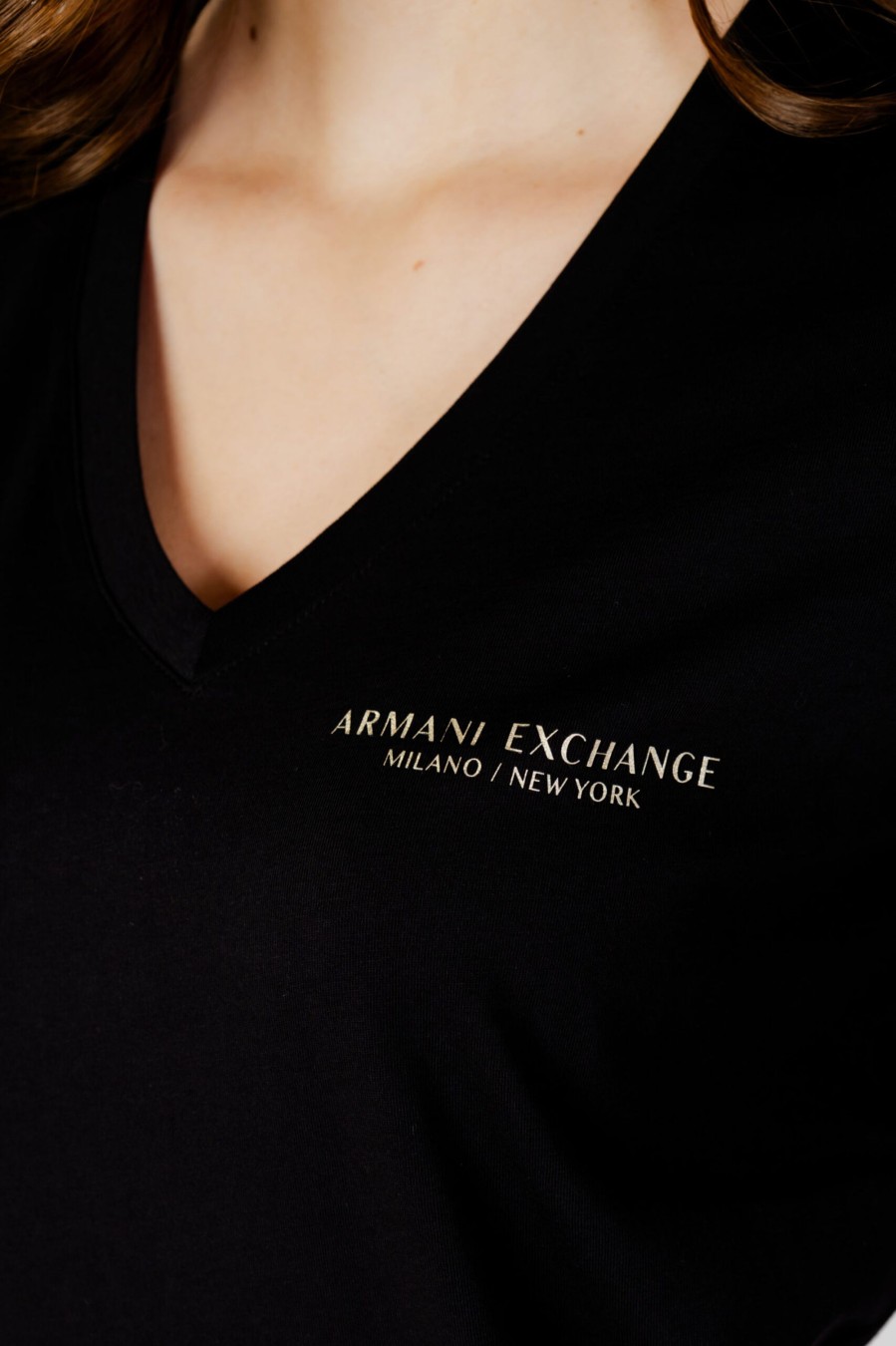 Donna Armani Exchange | T-Shirt Armani Exchange Nero