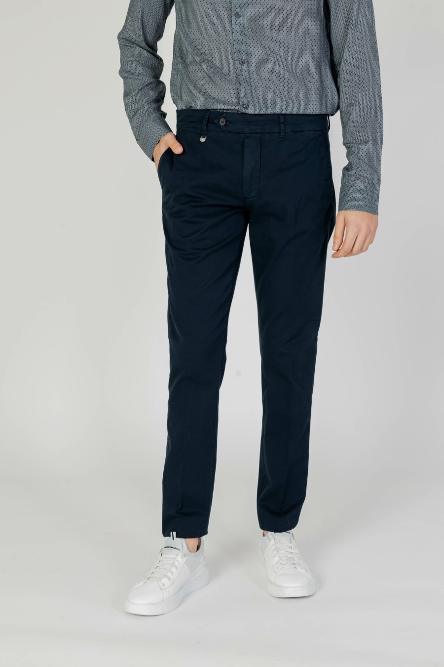 Uomo Antony Morato | Pantaloni Skinny Antony Morato Bryan Blu