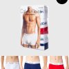 Uomo Calvin Klein | Boxer Calvin Klein Underwear Pacco Da 3 Rosso