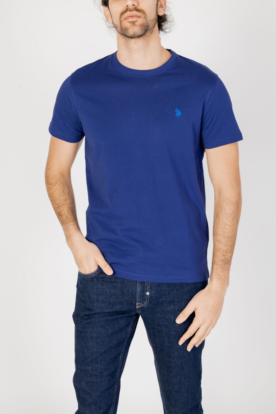 Uomo U.S. Polo Assn. | T-Shirt U.S. Polo Assn. Mick Viola - Blu