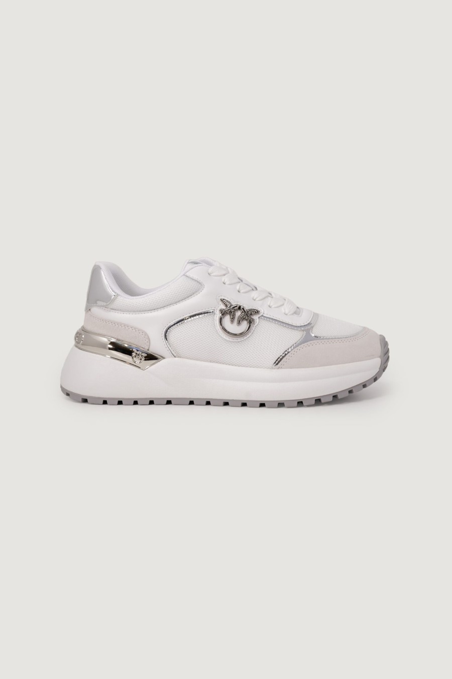 Donna Pinko | Sneakers Pinko Gem 01 - Calf Bianco