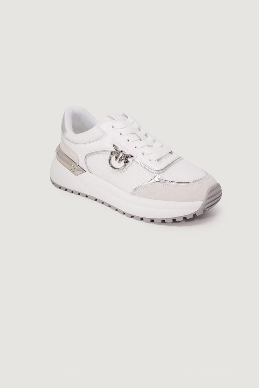 Donna Pinko | Sneakers Pinko Gem 01 - Calf Bianco