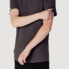 Uomo Jack Jones | T-Shirt Jack Jones Jjebasher Tee O-Neck Ss Noos Grigio