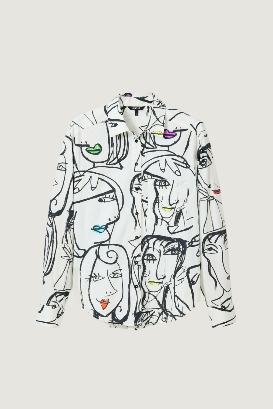 Donna Desigual | Camicia Manica Lunga Desigual Verona Bianco