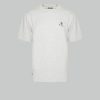 Uomo Aquascutum | T-Shirt Aquascutum Active Small Logo Grigio Scuro