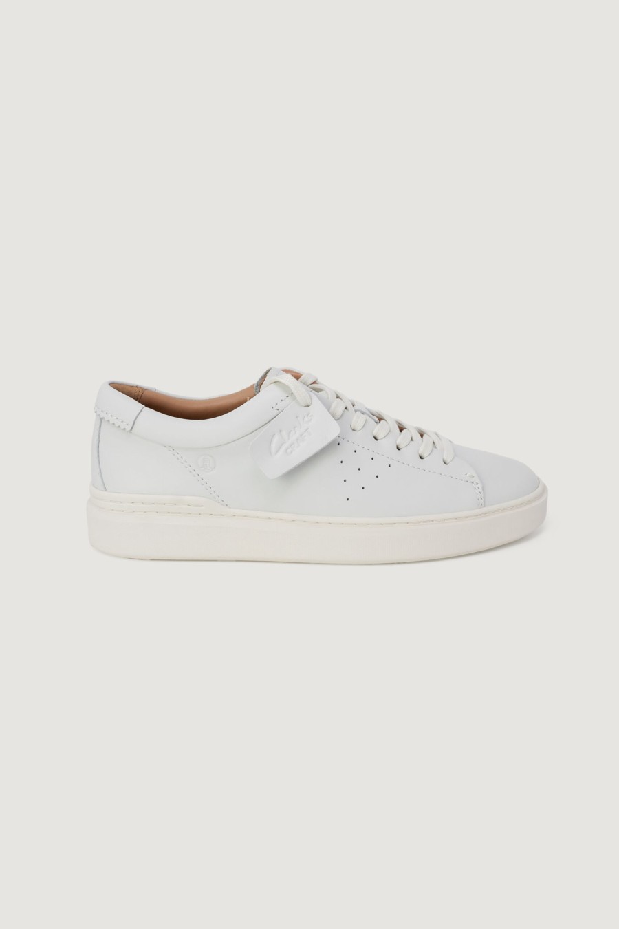 Uomo Clarks | Sneakers Clarks Craftswift Leather Bianco