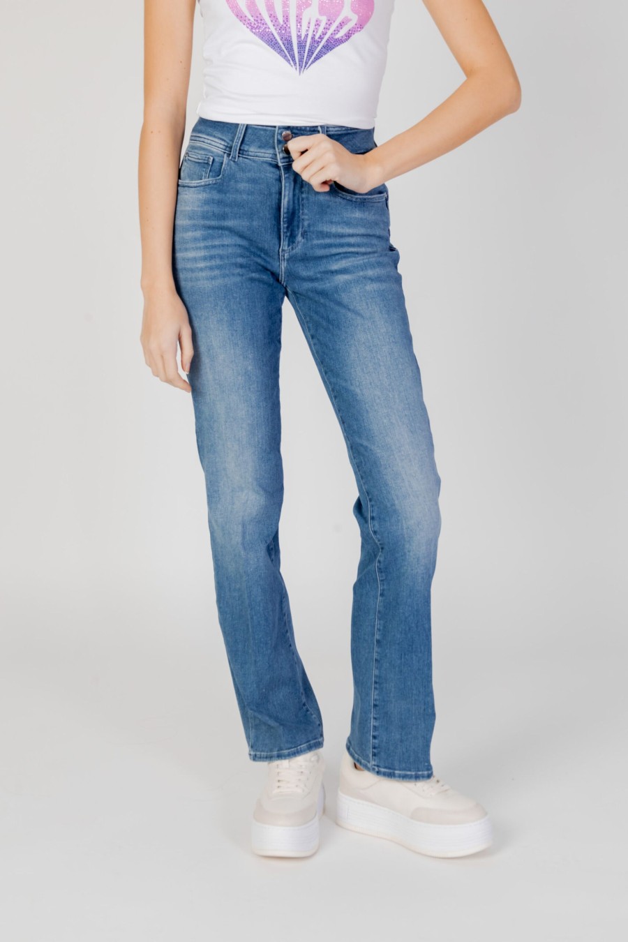 Donna Guess | Jeans Bootcut Guess Shape Up Straight Denim