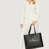 Donna Calvin Klein | Borsa Calvin Klein Sculpted Slim Tote34 Mono Nero