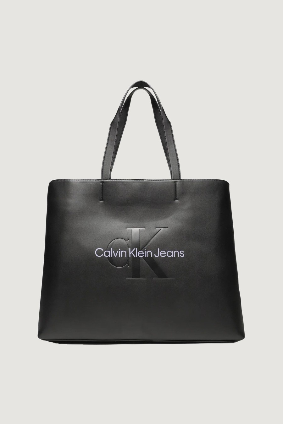 Donna Calvin Klein | Borsa Calvin Klein Sculpted Slim Tote34 Mono Nero