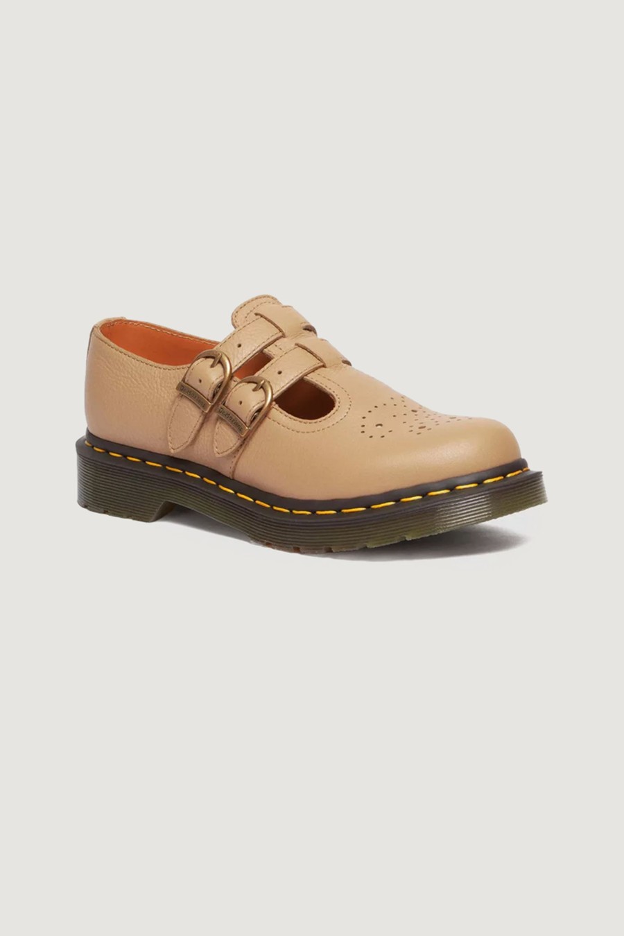 Donna Dr. Martens | Scarpe Basse Dr. Martens 8065 Mary Jane Virginia Beige