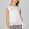 Donna Sandro Ferrone | Blusa Manica Corta Sandro Ferrone Bianco