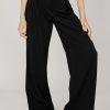 Donna Only | Pantaloni A Palazzo Only Onlmalika Detail Pant Tlr Nero