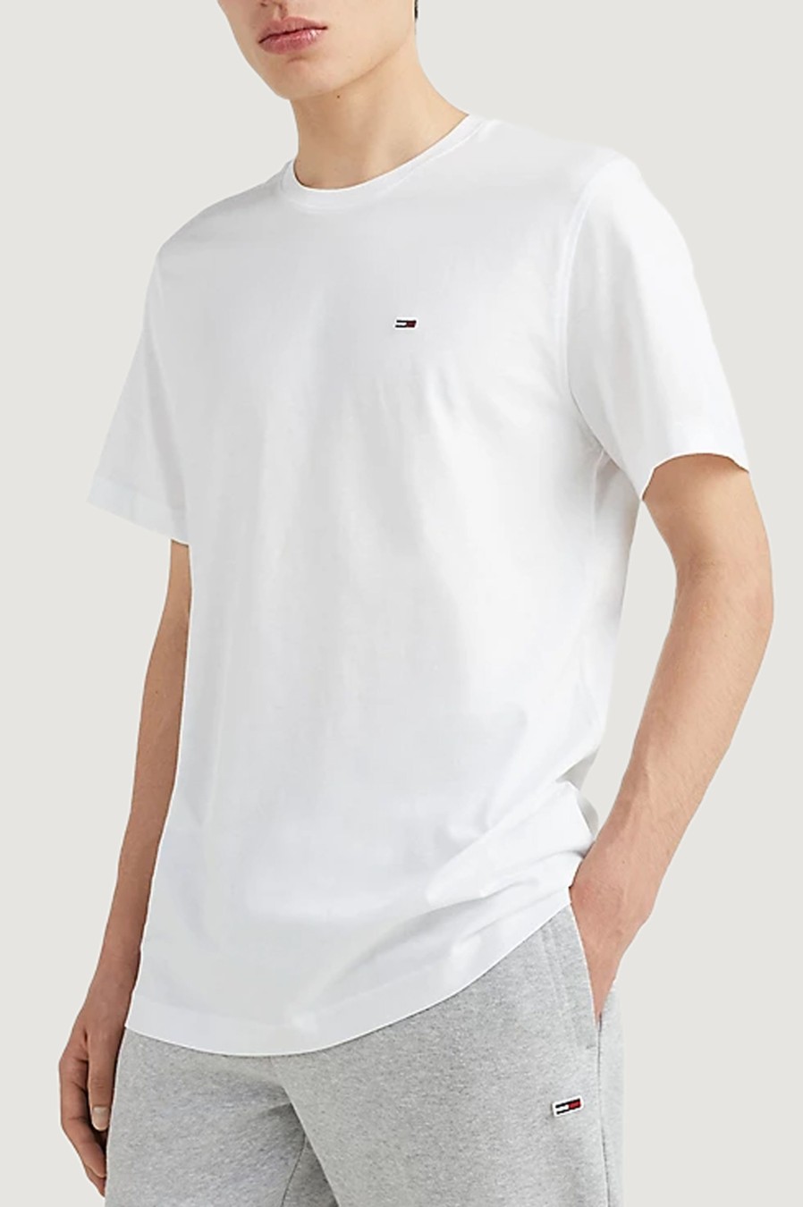 Uomo Tommy Hilfiger | T-Shirt Tommy Hilfiger Original Jersey Tee Bianco