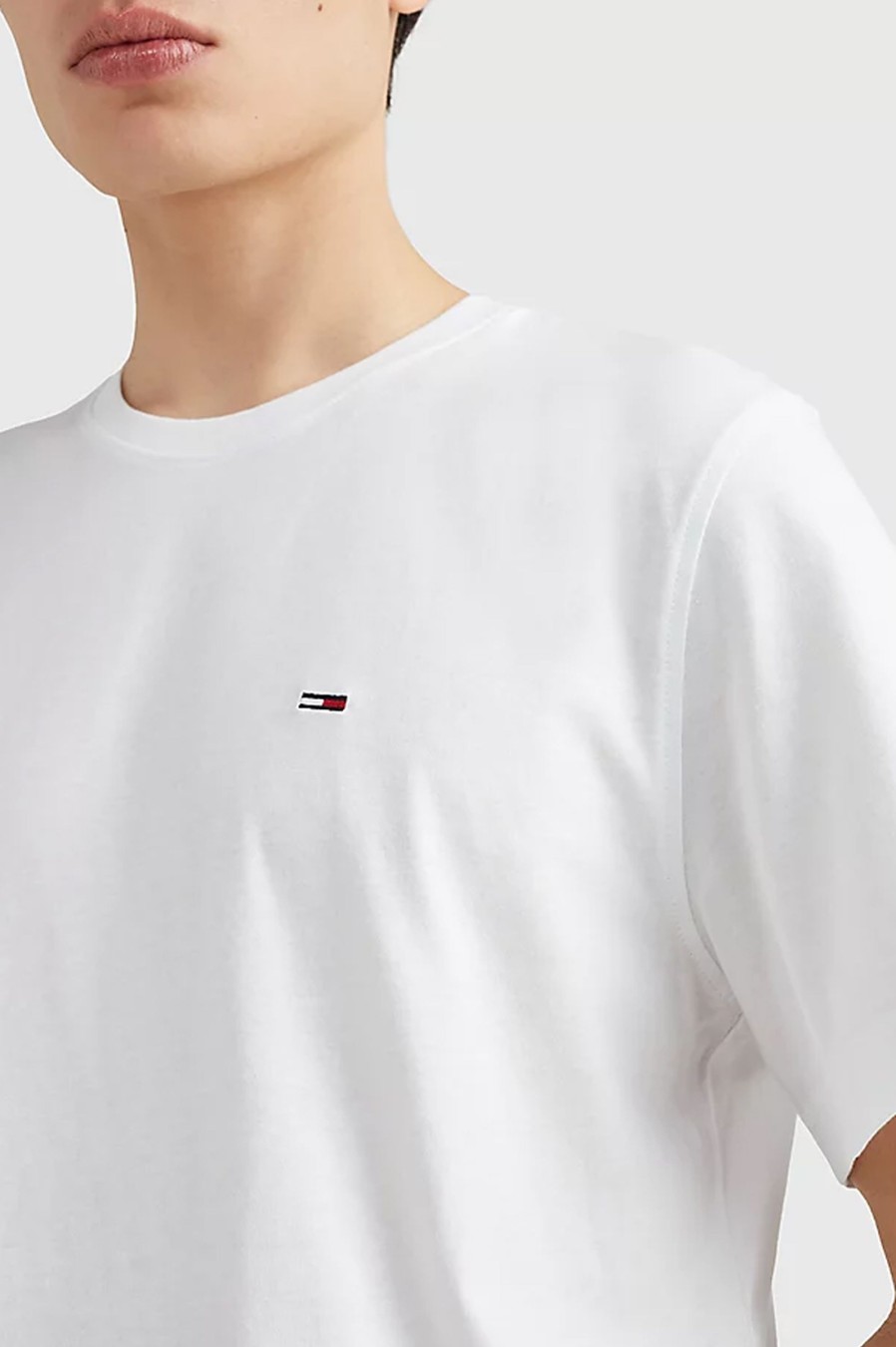 Uomo Tommy Hilfiger | T-Shirt Tommy Hilfiger Original Jersey Tee Bianco