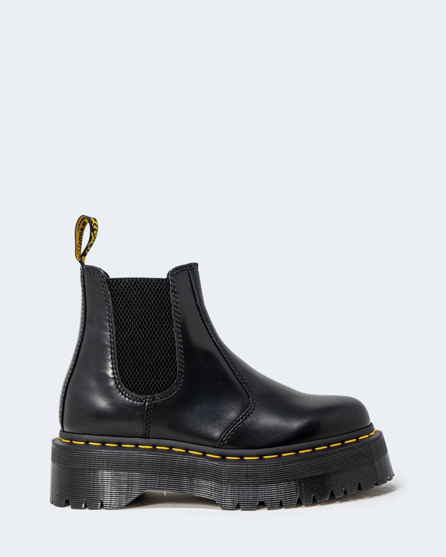 Donna Dr. Martens | Stivali Dr. Martens 2976 Quad Black Polished Smooth Nero