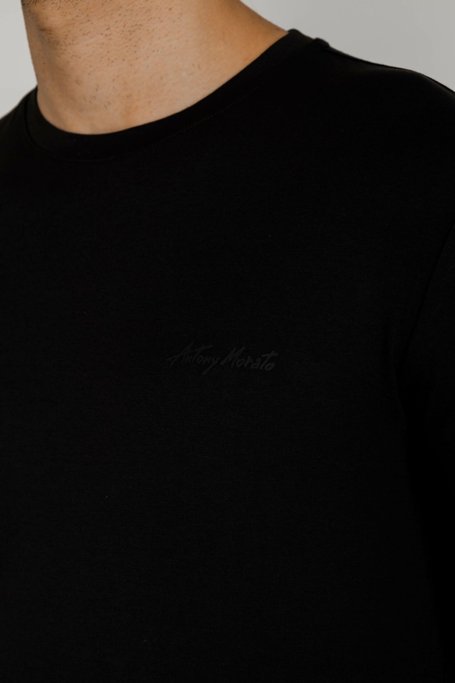 Uomo Antony Morato | T-Shirt Antony Morato Nero