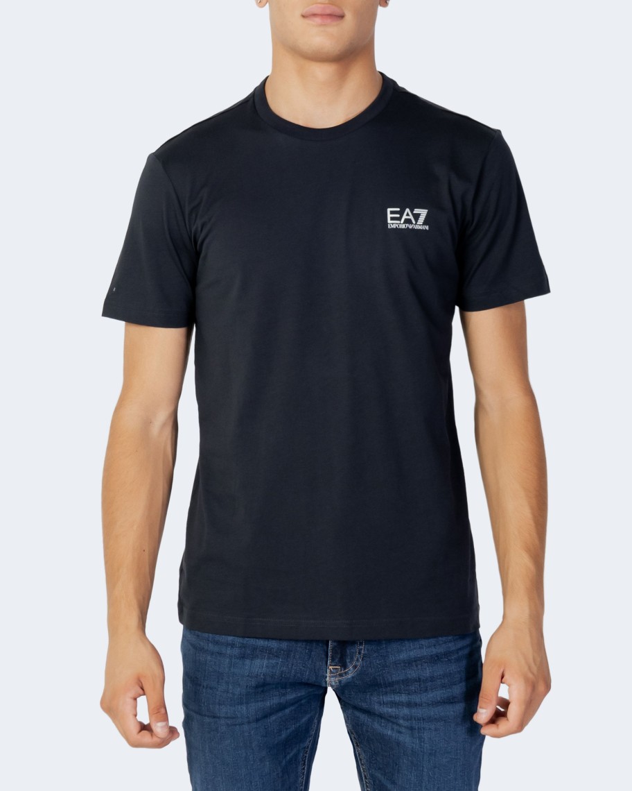 Uomo EA7 | T-Shirt Ea7 Blu