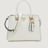 Donna Guess | Borsa Guess Noelle Girlfriend Satchel Bianco