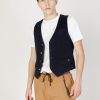 Uomo Gianni Lupo | Gilet Da Completo Gianni Lupo Blu