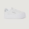 Donna Calvin Klein | Sneakers Calvin Klein Bold Platf Low Lace Argento