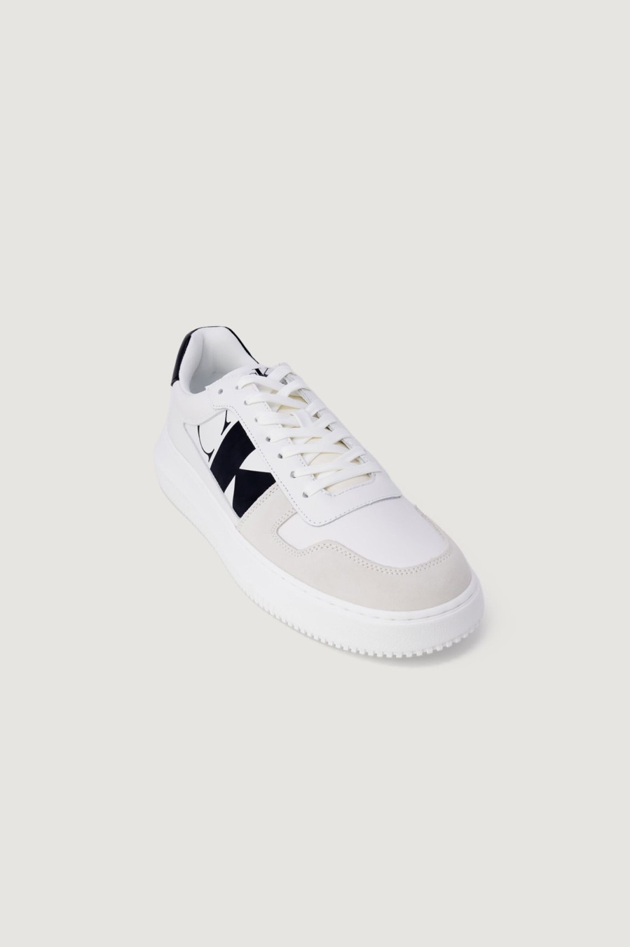 Uomo Calvin Klein | Sneakers Calvin Klein Chunky Cupsole Laceu Bianco