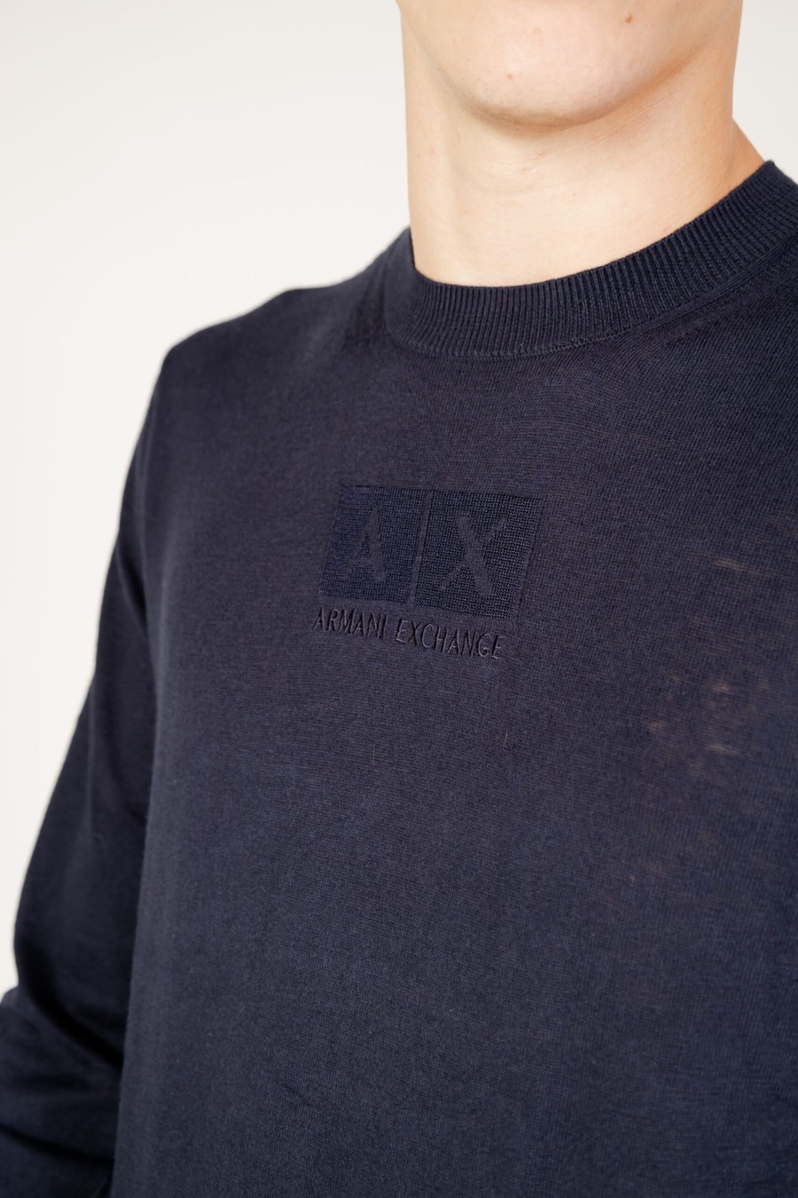 Uomo Armani Exchange | Maglia Armani Exchange Blu