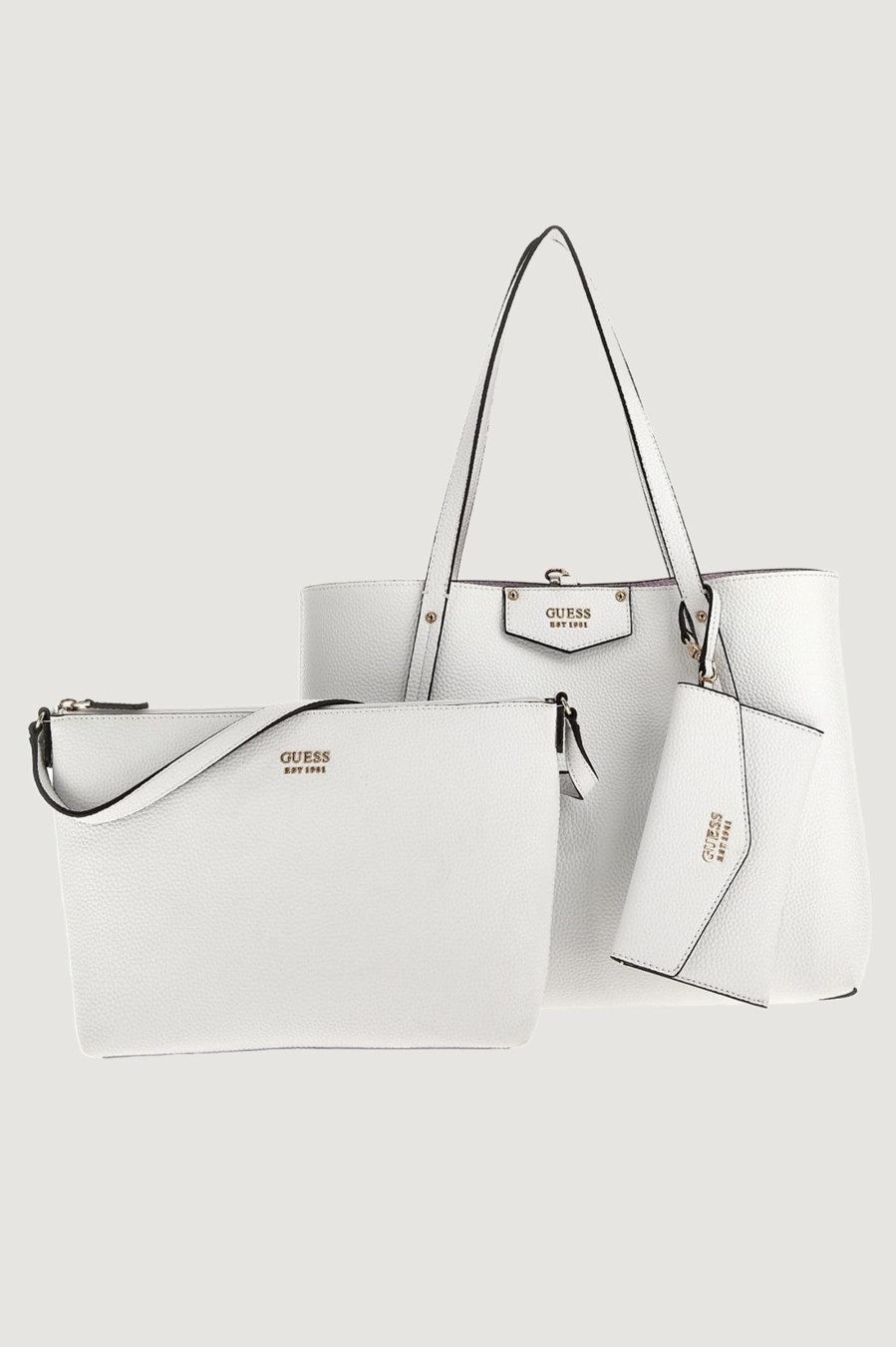 Donna Guess | Borsa Guess Eco Brenton Tote Bianco