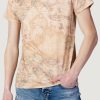 Uomo Alviero Martini Prima Classe | T-Shirt Alviero Martini Prima Classe T-Shirt Manica Corta Uomo Beige