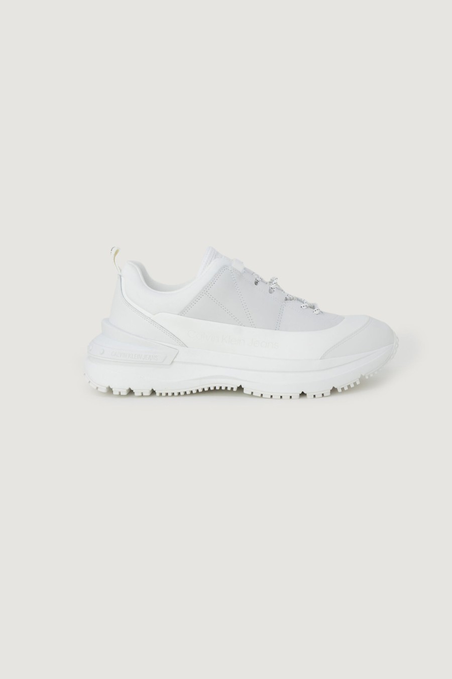 Uomo Calvin Klein | Sneakers Calvin Klein Chunky Runner Laceup Bianco