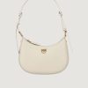 Donna Pinko | Borsa Pinko Half Moon Mini Bianco