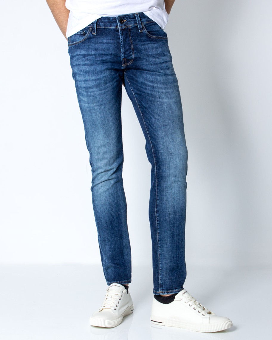 Uomo Jack Jones | Jeans Slim Jack Jones Jjiglenn Jjicon Jj 057 50Sps Noos Denim