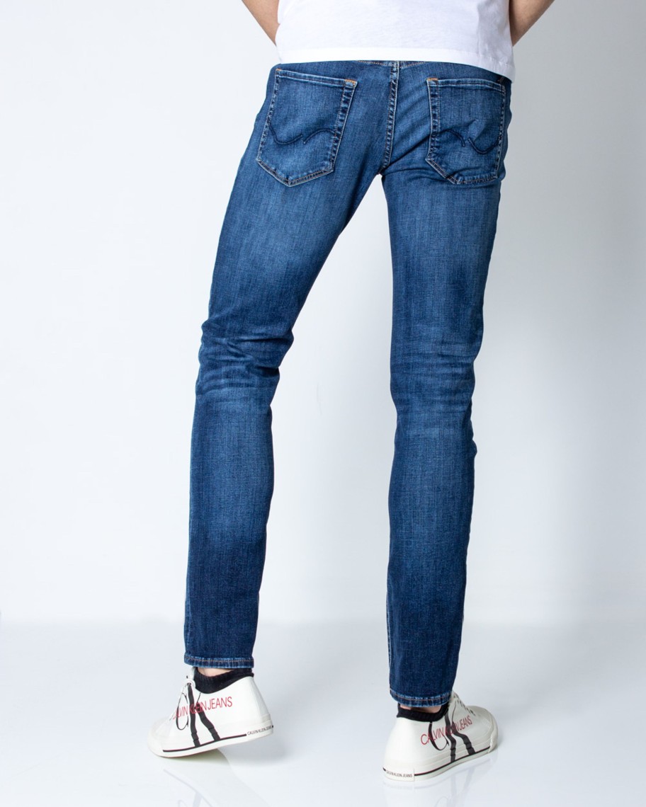 Uomo Jack Jones | Jeans Slim Jack Jones Jjiglenn Jjicon Jj 057 50Sps Noos Denim