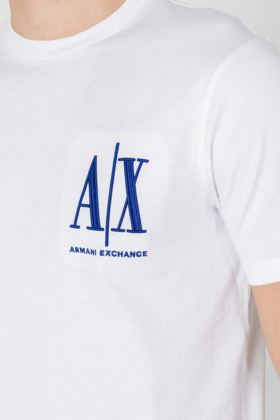 Uomo Armani Exchange | T-Shirt Armani Exchange Bianco